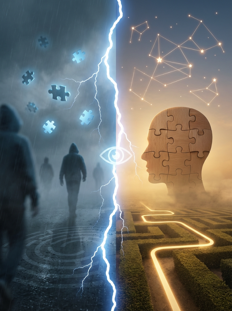 Rückblickende Erklärbarkeit - Puzzle und Labyrinth