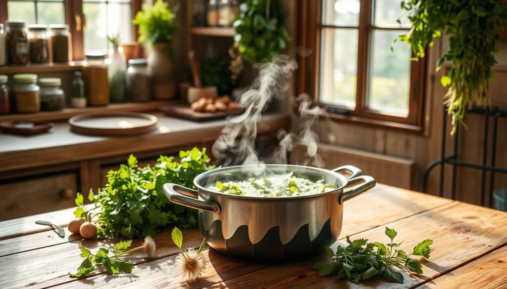 Wildkräuter-Eintopf Rezept